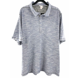 𝅺CARBON TO COBALT  SHORT SLEEVE POLO